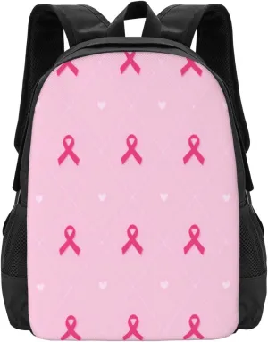 Cancer Awareness Lightweight Packable whole comer stressful Backpack Travel Casual Hiking Daypack Foldable Backpack For Men Women Breast 