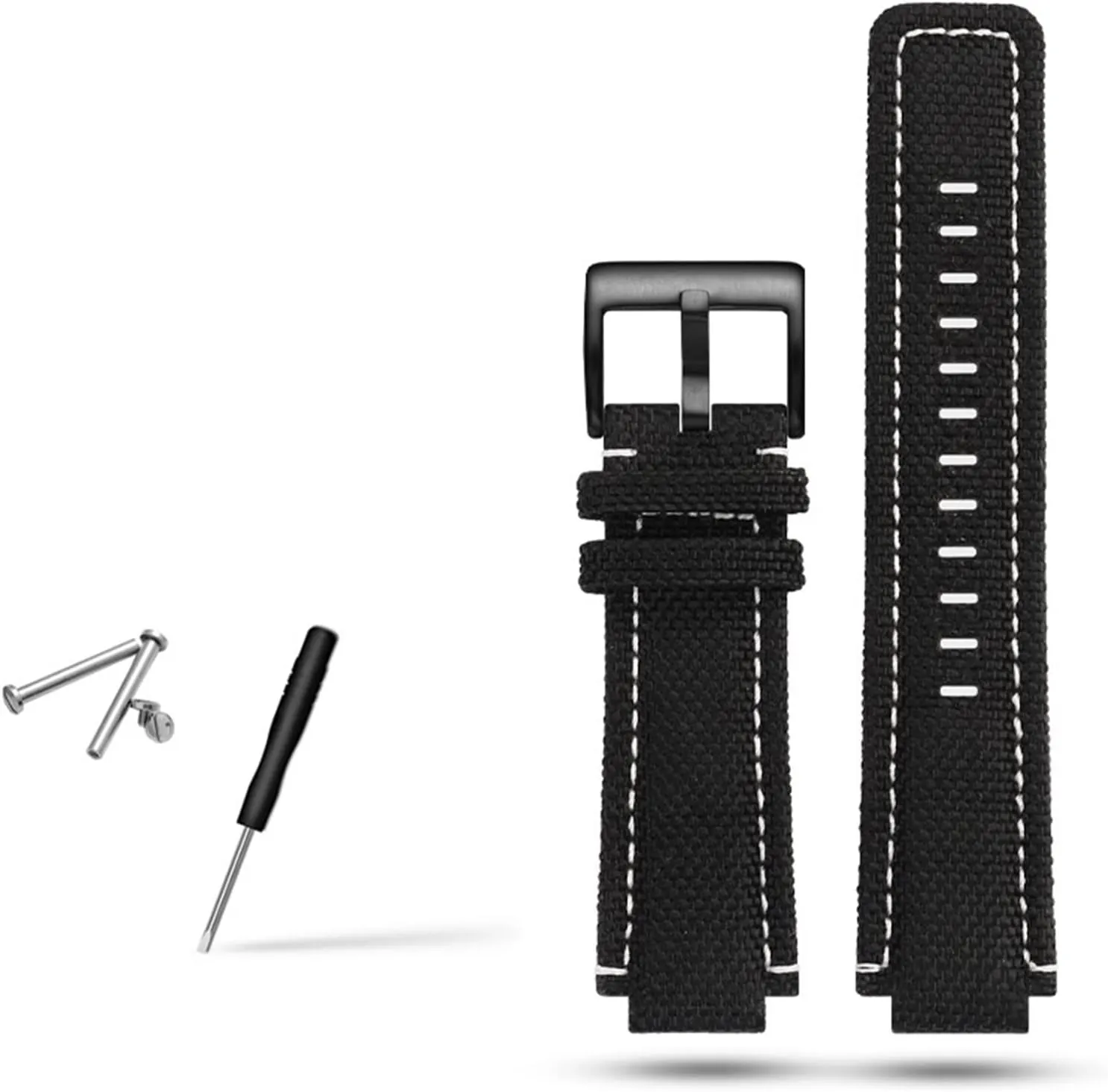 Canvas watchband Men Suitable for timex Tide Compass T2N720 T2N721 T2N739 Nylon Watch Band convenience 24x16mm 