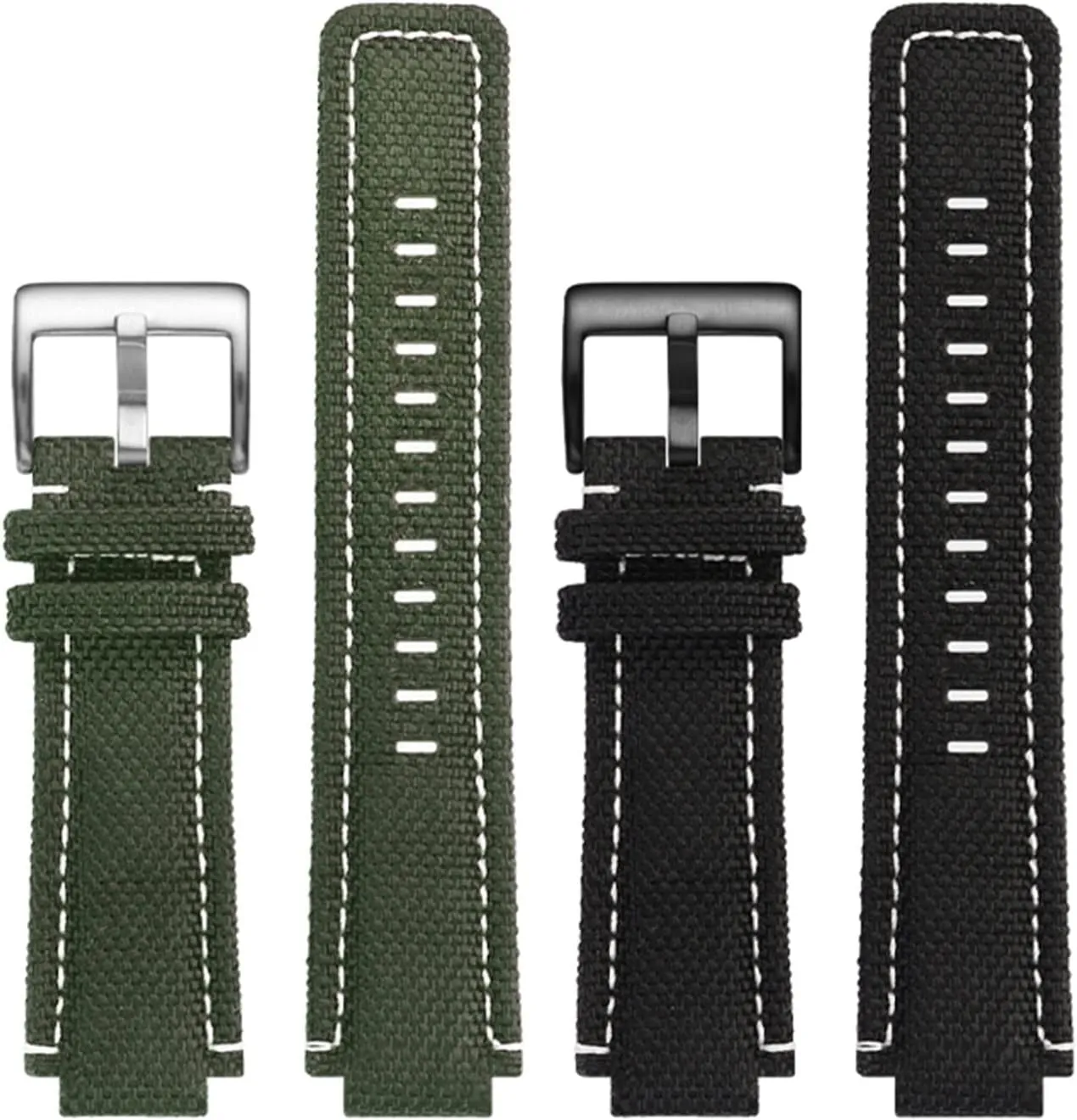 Canvas watchband Men Suitable for timex Tide Compass T2N720 T2N721 T2N739 Nylon Watch Band convenience 24x16mm 