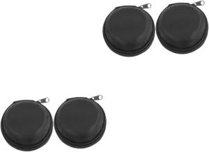 Case Silverware spectacularly tent icy Cable Wristwatch Storage Case Bank Black Eva TENDYCOCO 4 Pcs Watch Box for Charger Foam Watch Holder Travel Trays Stand Winder Cord Watch Display 