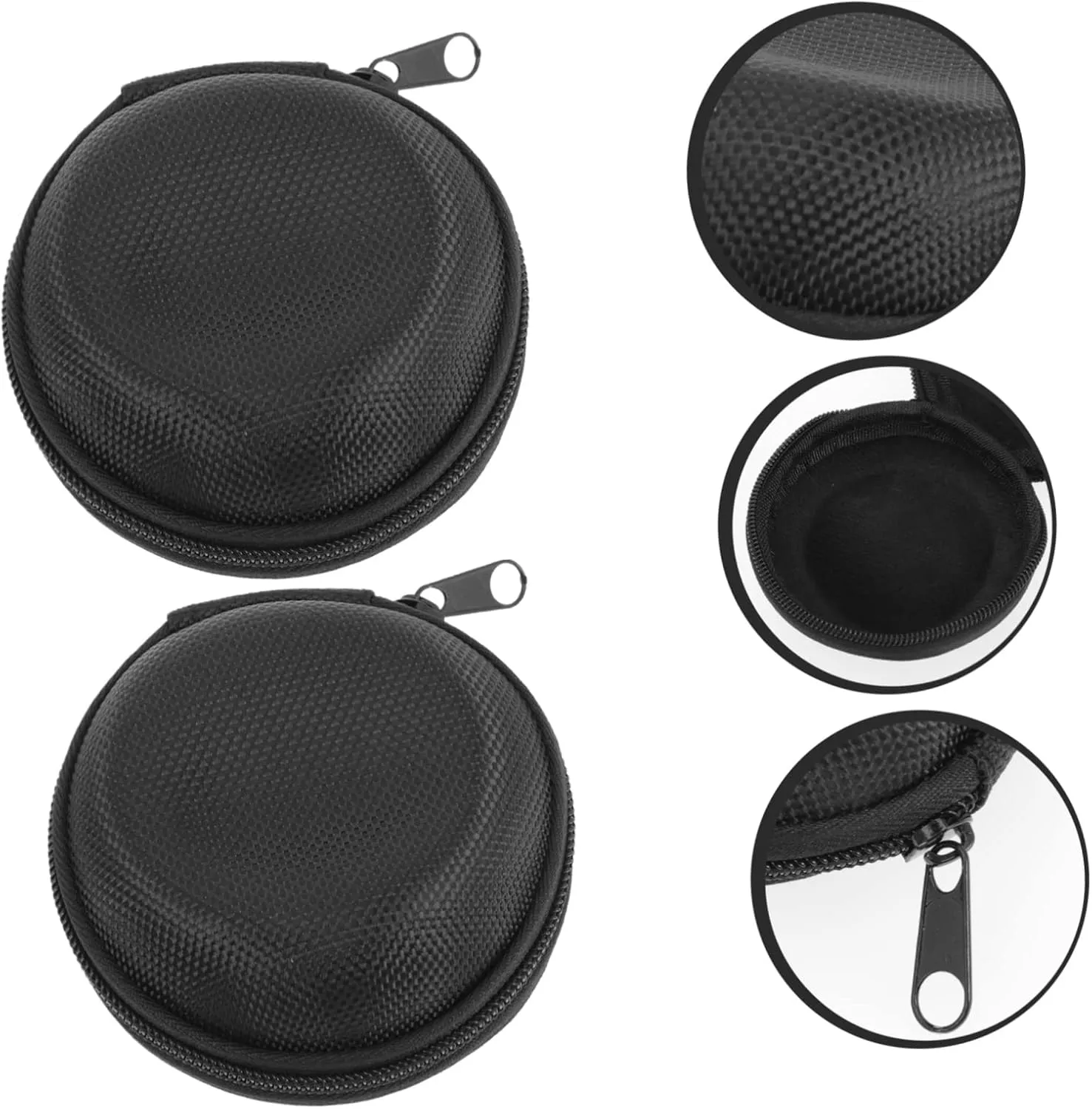 Case Silverware spectacularly tent icy Cable Wristwatch Storage Case Bank Black Eva TENDYCOCO 4 Pcs Watch Box for Charger Foam Watch Holder Travel Trays Stand Winder Cord Watch Display 