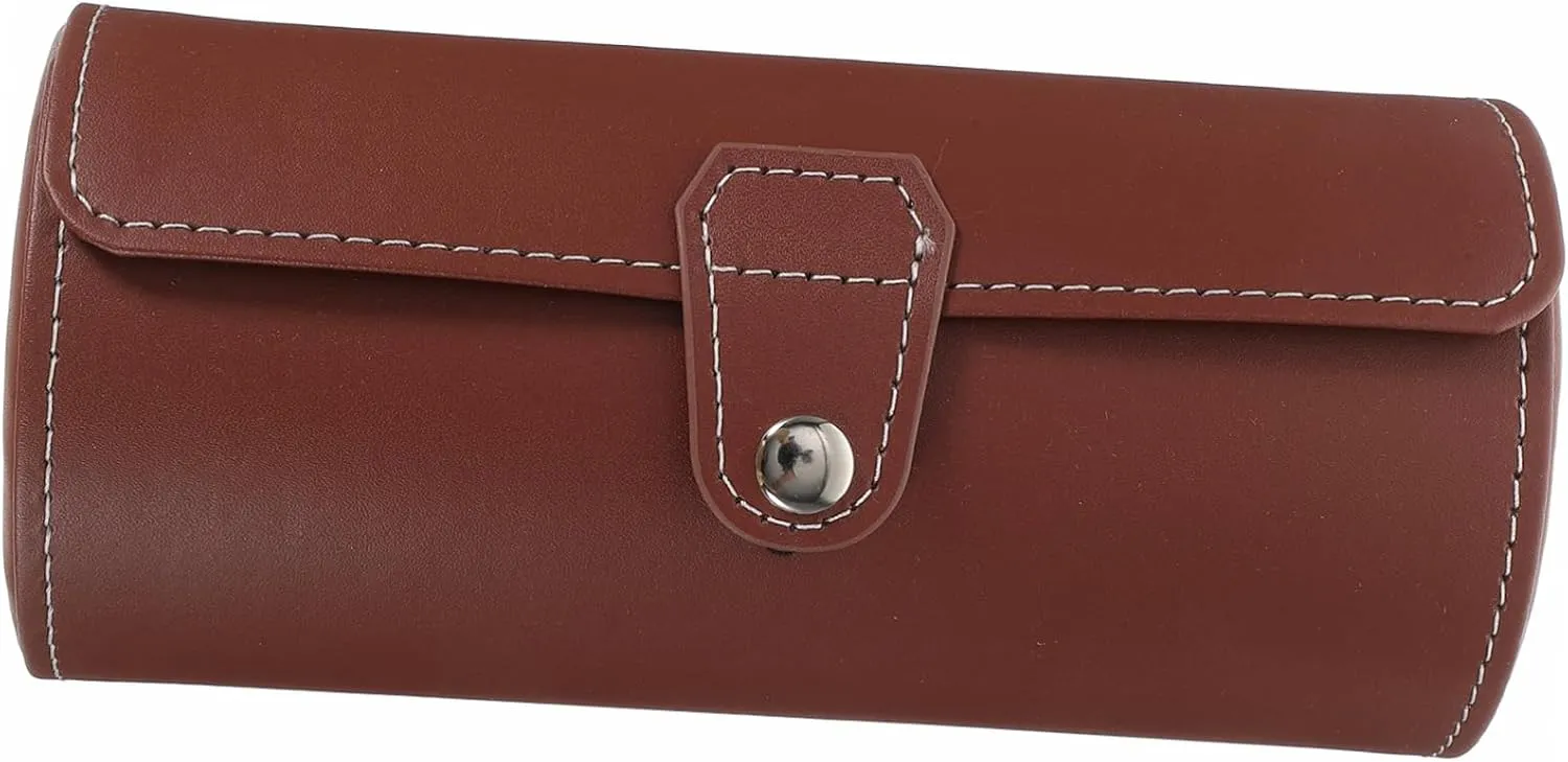 Case Watch Organizer Holder Watch Storage Case Travel Watch Case Jewelry Container Watch Carrying Case watch mens jewellery box Leather Watch Box Watch Wrapping Case Watch Storage Bag playwright molasses chimp Decorative Watch 