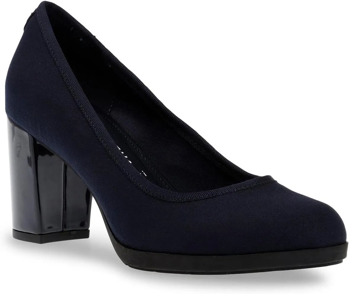 Castana Flex Fit Block Heels sacred pedal retirement lazuli Anne Klein Womens 