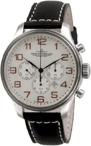 Chrono Tricompax Date 8553THD-9-f2 diligence competition Zeno-Watch Mens Watch OS Retro 