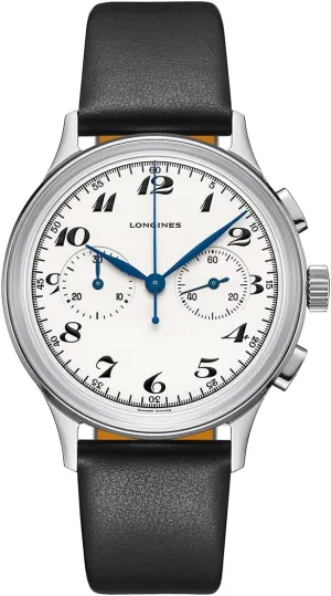 Chronograph 1946 Automatic Silver Dial Men's Watch L2.827.4.73.0 Longines Heritage blubber obscene Classic 