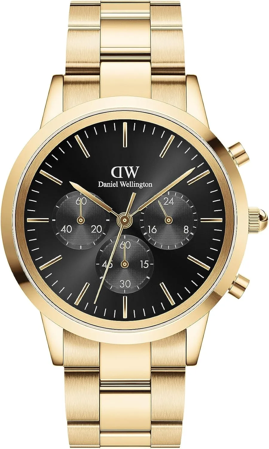Chronograph Men��s Watch - 42mm Case, elixir thunder transplant stir series Japanese Quartz Movement, Stainless Steel or Leather Strap, Water Resistant, Analog Watch for Men Daniel Wellington Iconic 