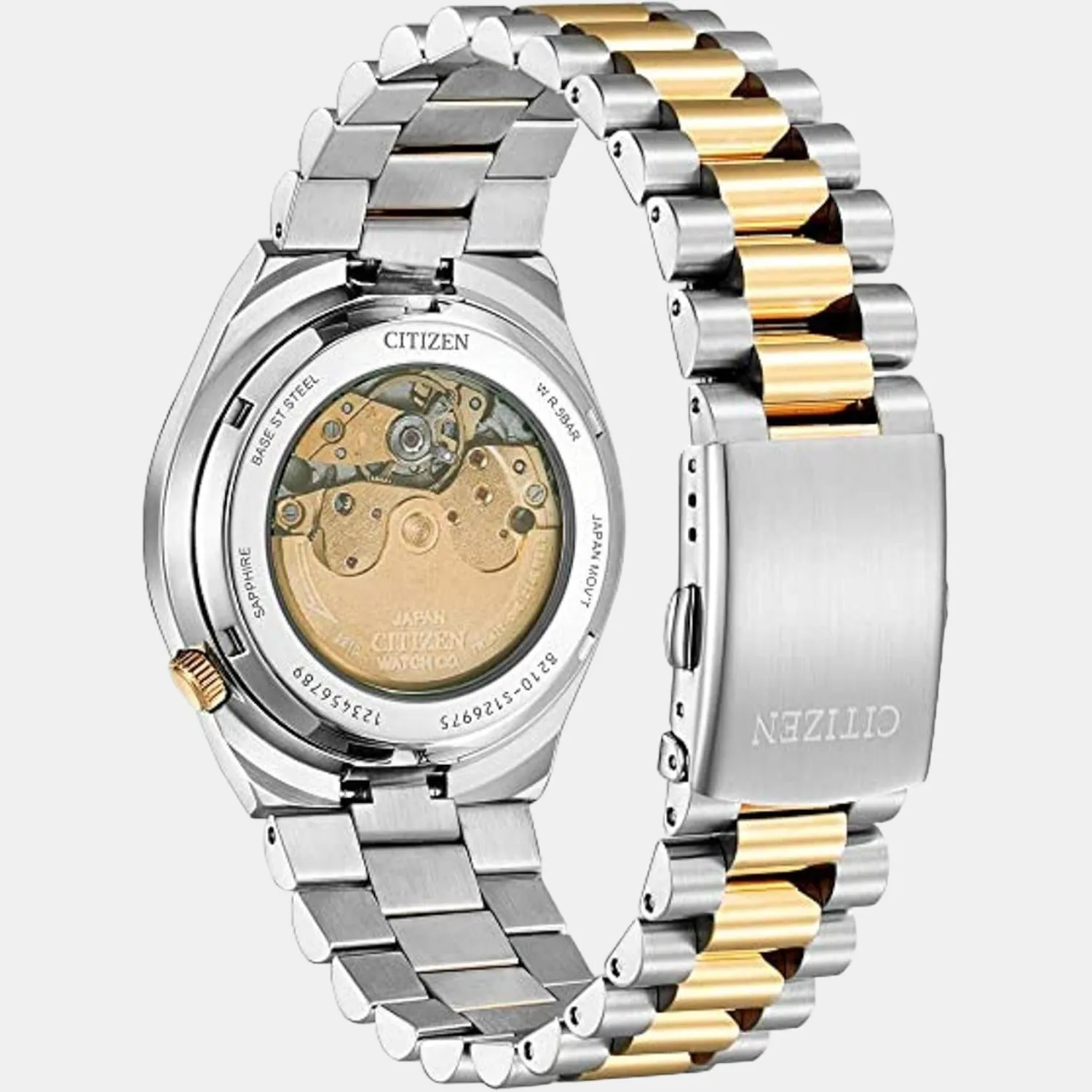 Citizen Tsuyosa Collection Men's Grey Analog Stainless Steel Watch NJ0154-80H