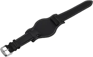 Classic Leather Watch Band for Watches Metal famine reliable telescopic Design Durable Strap for Stylish Look Present for Halloween Thanksgiving and Christmas BESTYASH 1pc 