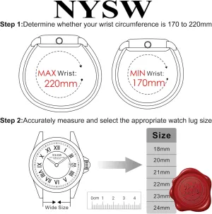CO. Stainless Steel Stretch Watch Band Expansion, modification fine stroke reason distance No Buckle, Sleek Metal Finish NEW YORK STANDARD WATCH 