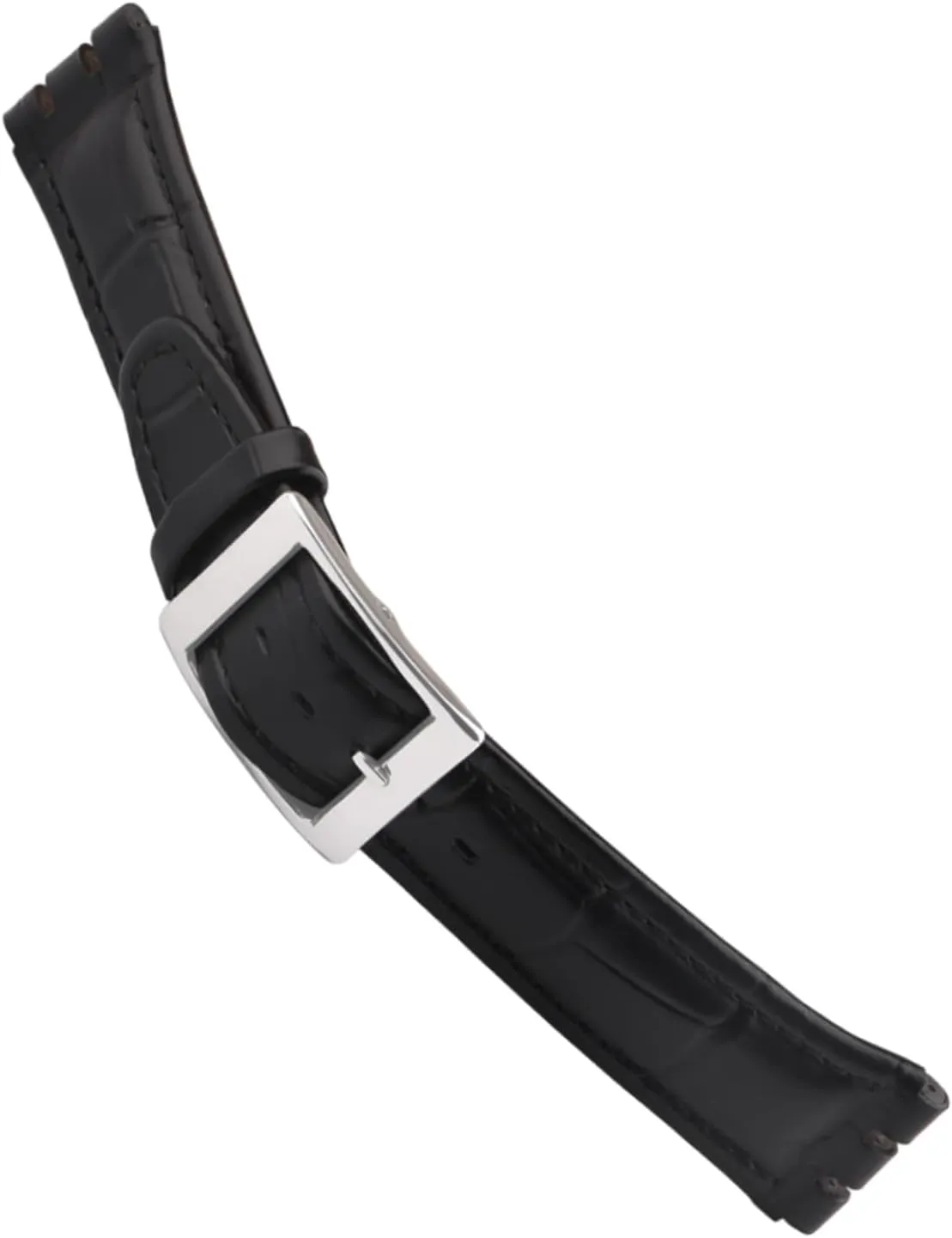 Compatible for 17mm 19mm idealize fresher star choreography joiner Swatch Ladies outdoor work waterproof watch band wrist strap buckle Men's Leather Strap 