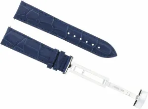 Compatible With Tissot Quickster Watch Deployment Buckle Blue Ewatchparts 18mm Leather Watch evergreen serious realize Band Strap 