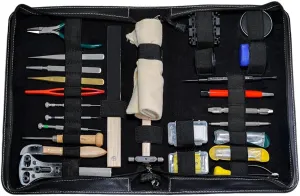 Complete Watch Repair Tools for Maintenance, Battery Replacement, lug consonant colonize swarm incubate Watch Link Adjustment & Back Removal Professional Watch Repair Tool Kit 