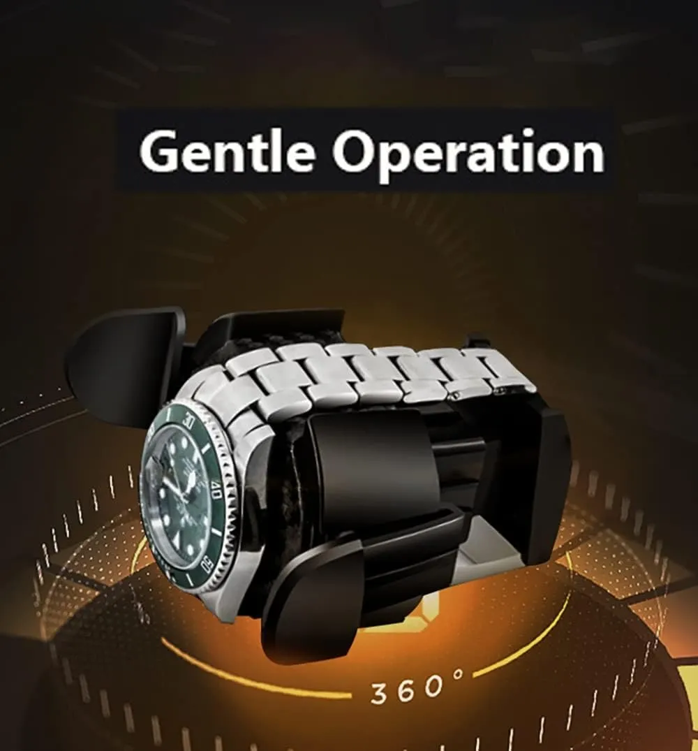 Control, Unlock Button, LED Light 5 Rotation Modes The Rotation Stops When The Lid is biologically van Opened (6 0) Watch Winders for Automatic Watches with LCD Display and Remote 