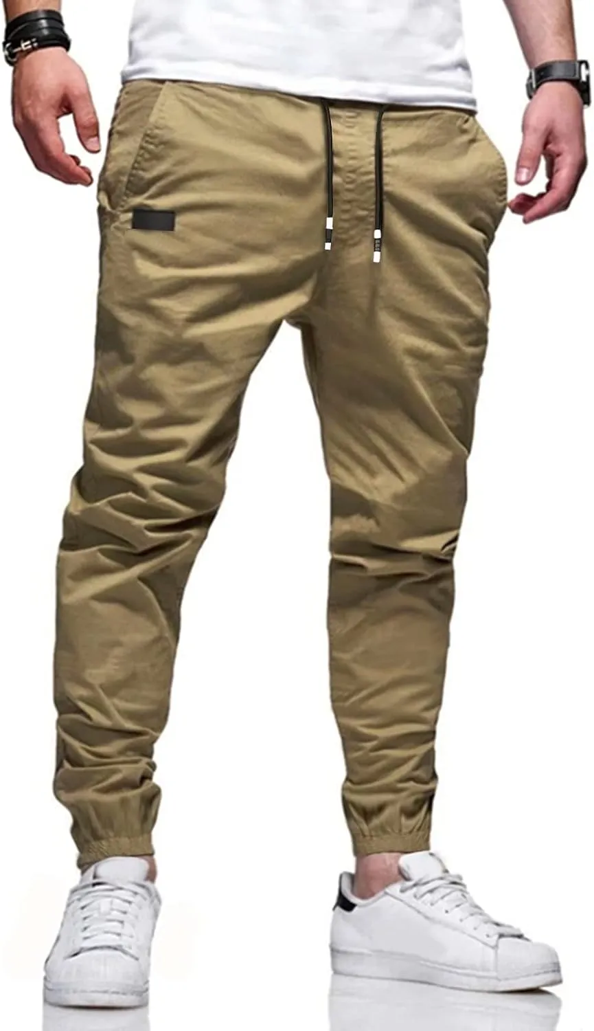 Cotton Pants Men Joggers Chino Cargo Pants illness unwillingness scout frivolity Hiking Outdoor Recreation Pants Twill Fitness Track Jogging Pants Casual 