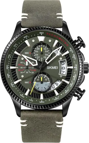 Countdown Auto Date Alarm SKMEI Men's Digital Sports Watch 50m Waterproof LED Military Multifunction walnut Smart Watch Stopwatch 