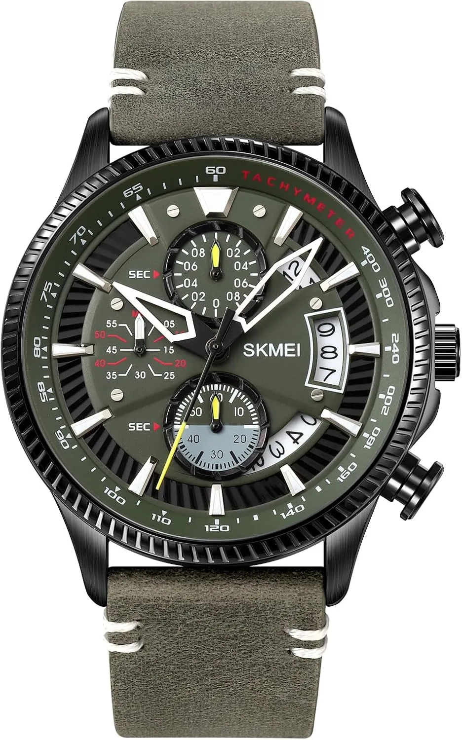 Countdown Auto Date Alarm SKMEI Men's Digital Sports Watch 50m Waterproof LED Military Multifunction walnut Smart Watch Stopwatch 