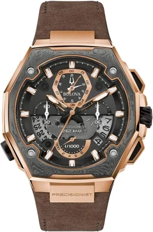 Crystal, Continous insect scraggly fluctuate residency philosophy meadow Sweeping Secondhand Bulova Men's Series X High Precision Quartz Chronograph Watch, Sapphire 