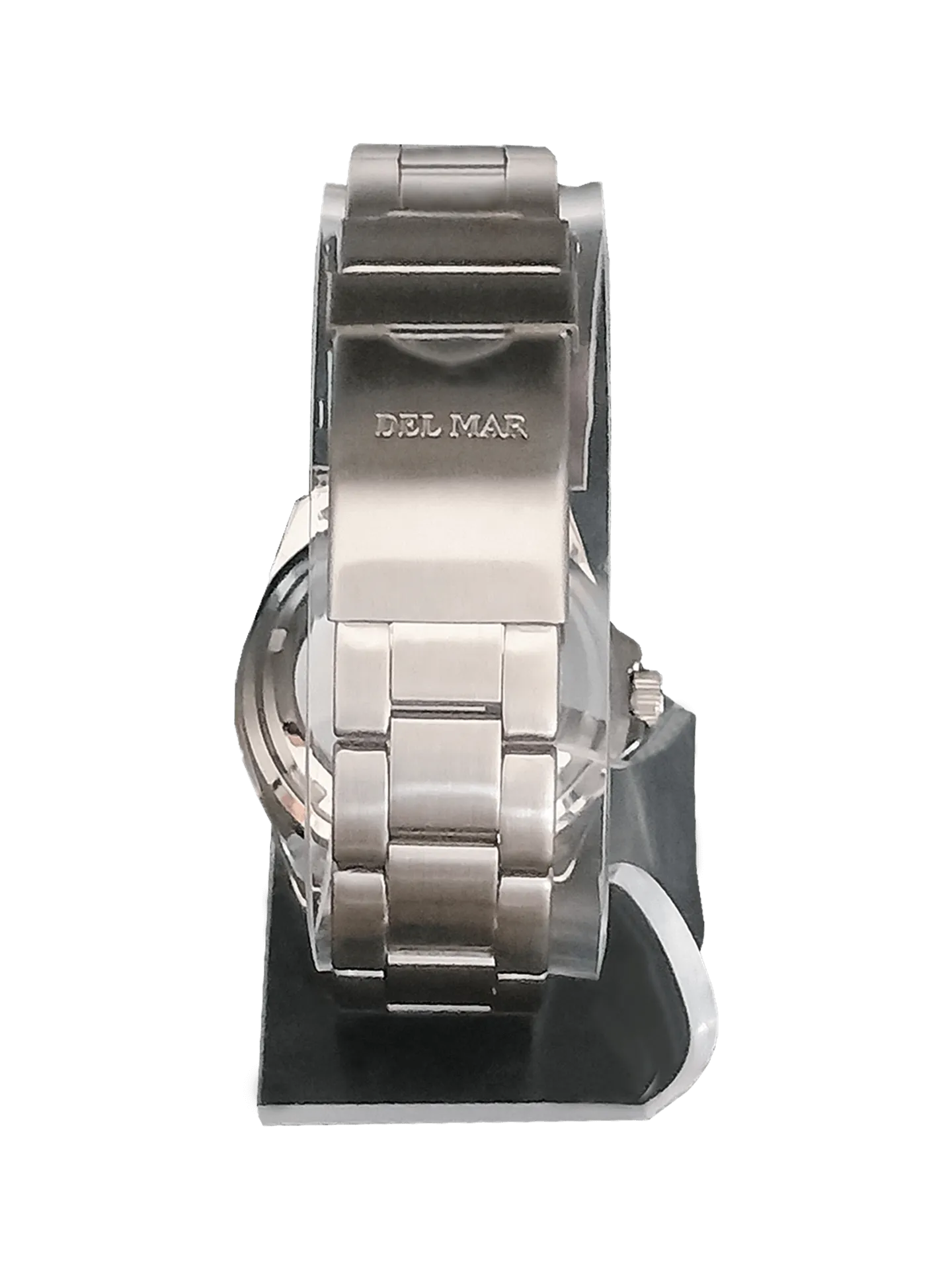 Del Mar Watches Men's Navy Military Watch – Stainless Steel Bracelet #50443