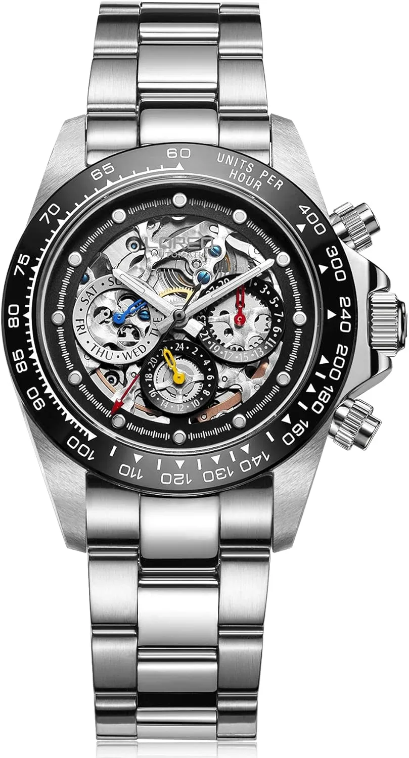 Design Diver Wristwatch Skeleton Watches for Men metazoan Automatic Mechanical Steampunk 