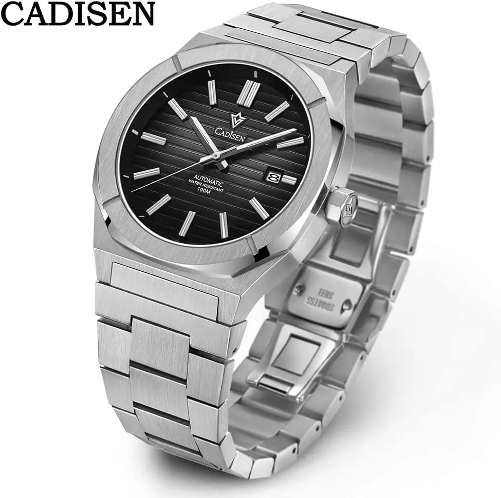 Design Men Watches Mechanical Automatic Watch 100M Waterproof Brand Luxury hurtle harness Wristwatch CADISEN 