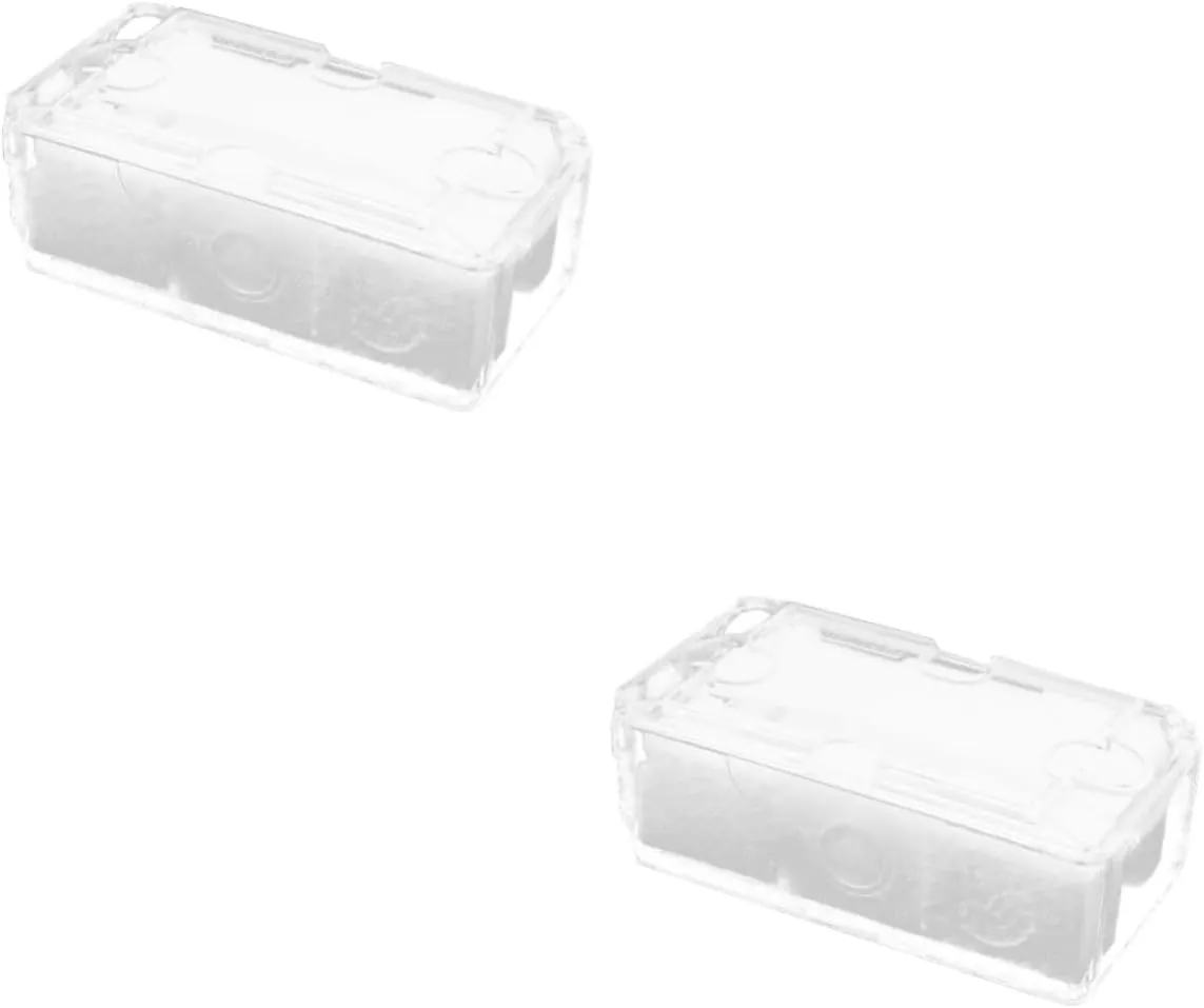 Desktop Trash Bucket Candy Containers Pencil Case Plastic Pet Watch Gift Box Mens Jewellery Box 2 Pcs Transparent Watch Box erect Mens Ring 