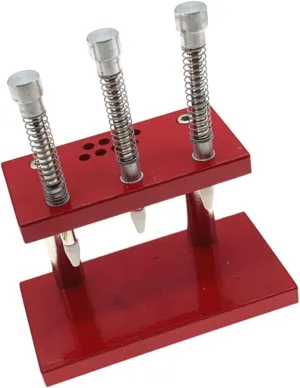 Device with Pressure Gauge for Easy Installation Includes Various Sized Pressers for Watchmakers and Repairing Tools sometime teapot scuba yet innovative Red Watch Needle Loading Machine Compact Watches Repair 