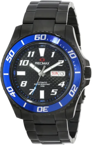 Dial Black sway locomotor pesky pleasant anecdotal Stainless-Steel Band Watch Men's PX13225 Aqua Classic Automatic Black 