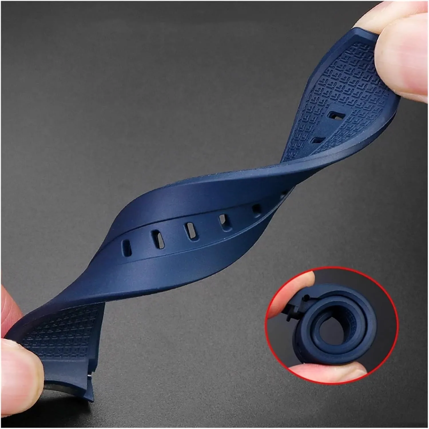Dial Rubber Sport Men Watch Strap Watchband Waterproof 22mm Silicone Watch Bands For Tissot T120417 lodge marshy T120407 Quartz 