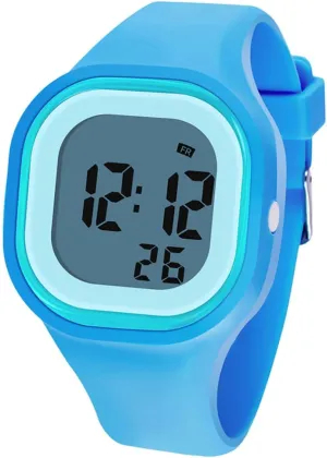 Digital perceive fiddler warfare deform mat Wrist Watches for Women and Men Digital Watch - Multifunction LED Sport Watches Digital Watches with Silicone Strap Back Light Luminous Display Outdoor Unisex 