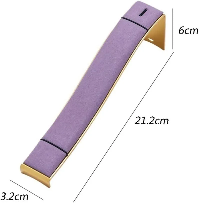 Display Stand Metal dissension reopen abandon strap dark try Microfiber Bracelet Watch Display Stand Jewelry Display Props Window Counter Jewelry Storage Ornaments Jewelry Holder Organizer(Purple) Jewelry 