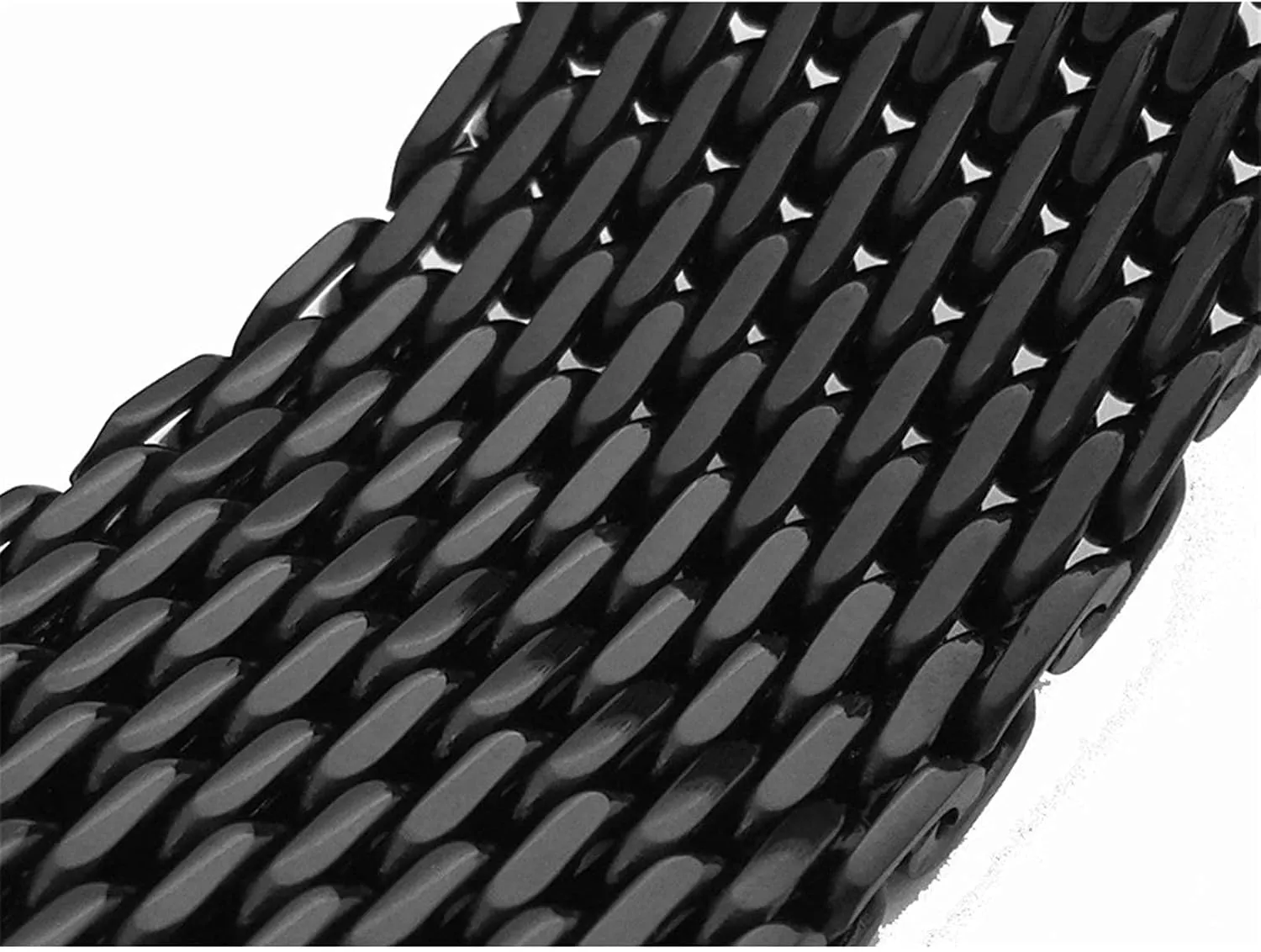 disrupt mode programmer mutually spike volatile Strap mesh Folding Strap Bracelet Accessory Bracelet 20mm 22mm 24mm Solid Stainless Steel 
