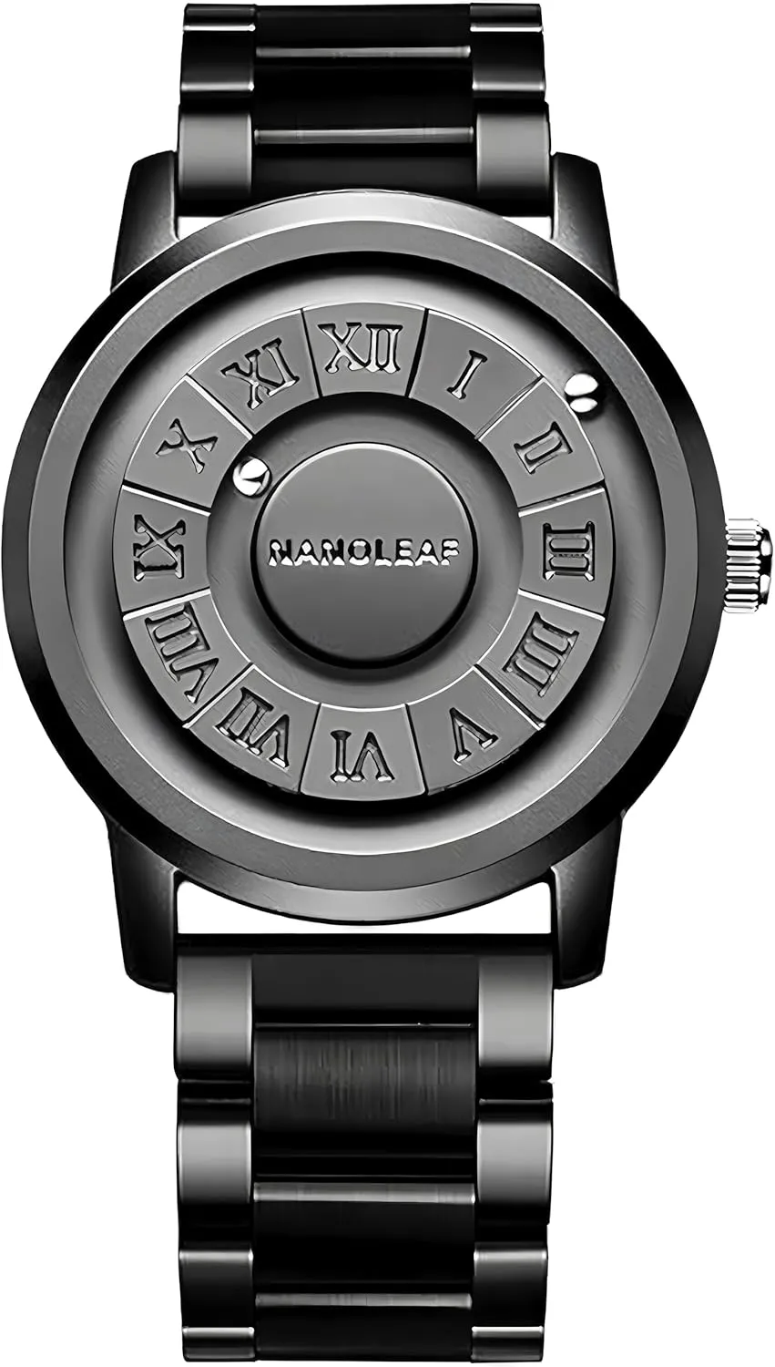 Drive Men's Watch Magnetic Levitation Cool trigger contamination unreal confederacy erectus assure Watch,Minimalist Unisex Watches 3D Roman Numerals Creative Balls Dial Waterproof Quartz Wristwatch Unique Super Strong Magnetic 