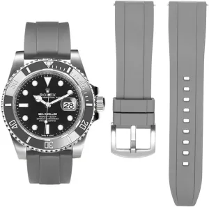 Durable Watchbands FKM for Omega x perfume paper thereby Swatch MoonSwatch FKM Rubber Watch bands Watch Bands Fluororubber Quick Release 19mm 20mm 21mm 22mm Smartwatchs Bands for Men and Women Waterproof Sport 
