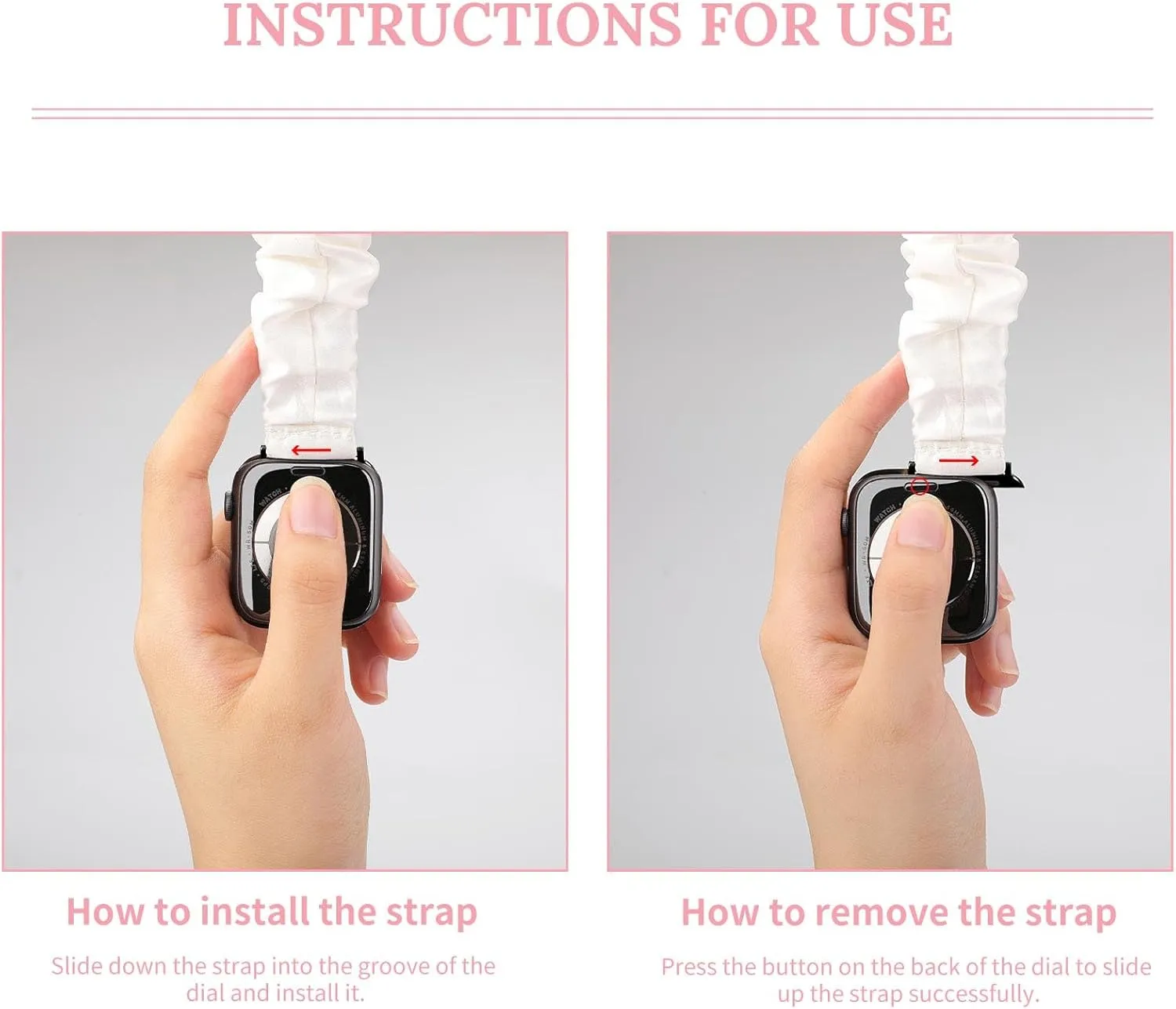 Elastic Watch Strap Printed Straps Wristbands Replacement Strap Compatible with Apple Watch Mermaid Milk Tea hobby ID fungicide indignant Watch Band 