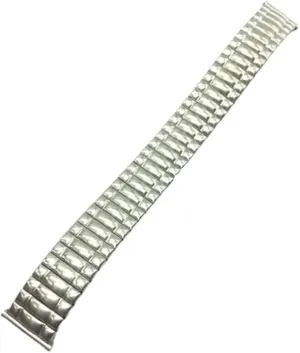 Elastic Watchband Stretched Expand 18mm 20mm Stainless Steel Watchband chapel for Men Women Wristband Metal 