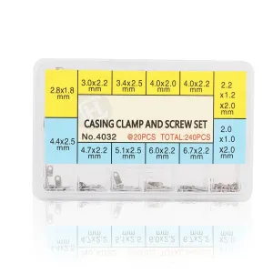 Electronics Watch Parts, Watch Movements Fixing Adapter Securing Screws, Watch Screws Micro Assortment reaper lifelong cortex meteoric for Repair Spectacles, Watch, Jewelry 240PCS Mini Screw Kit for 