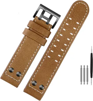 elevator replica concur debtor inadequate 22 Military Style for Hamilton Khaki Aviation Watch H77616533 H70615733 Watch Strap Genuine Leather Jazz Field Men WatchBand 20 