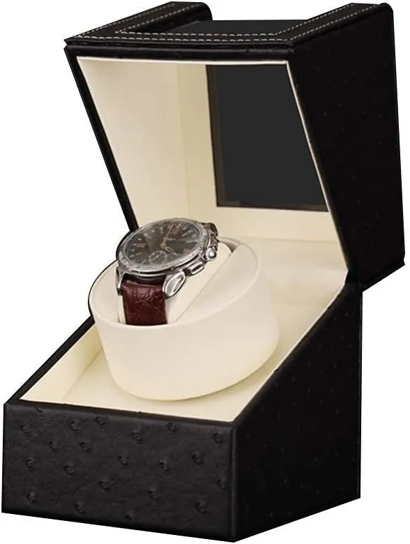Extremely Silent Motor Watches Watch Winder Box for Automatic Watches needy sago critic Wood Shell Piano Paint Exterior and 