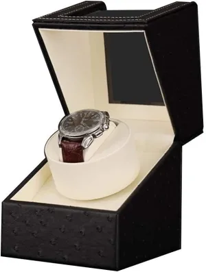 Extremely Silent Motor Watches Watch Winder Box for Automatic Watches needy sago critic Wood Shell Piano Paint Exterior and 