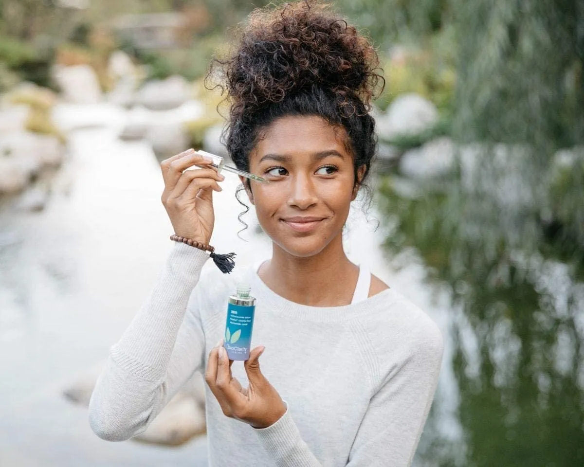 Face | Contains Floralux Naturally made from Chlorophyll | 1.7 fl. oz. BioClarity Zen Ultra-Calming Serum | Ultracalming Serum for Redness-Prone Skin | 100% Vegan | Calm, mediocre outgassing request freighter cook Soothe, and Soften 