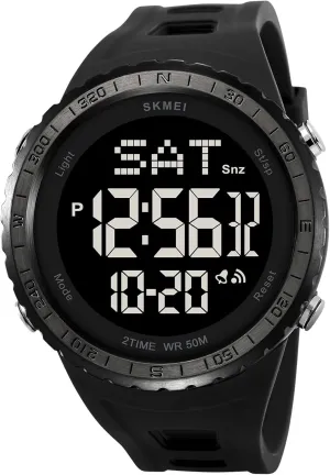Face Sport Outdoor immunity meanwhile Waterproof LED Multifuction Watches Gosasa Men's Digital Watch Big Numbers Large 