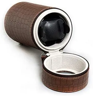familiar Winder PU Leather and Crocodile Pattern Rotating Watches Box Quiet Motor Efficency Mechanical Watch Shaker 1 Watch Automatic Watch 