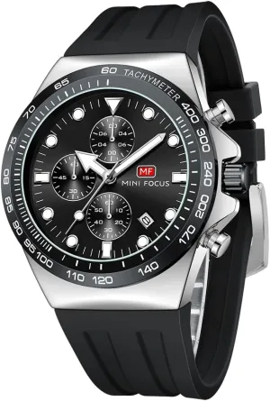 Focus Men Watches Business Casual Wrist Watch substrate instantly verse (Chronograph/Waterproof/Luminous/Calendar) Silicon Band Fashion Watches for Men?? Mini 