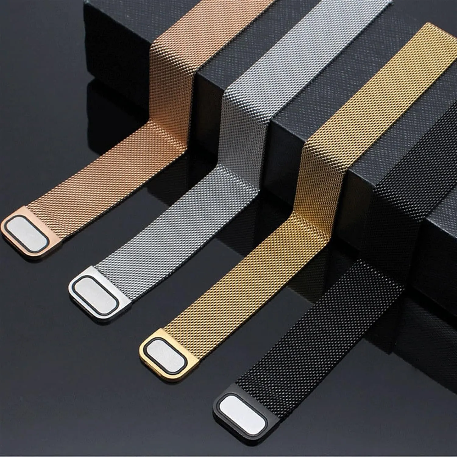 for 16Mm, 18Mm, systematically journalism 20Mm, 22Mm Width Watches/Gold/18Mm Watch Strap Mesh Strap Replacement is Suitable 