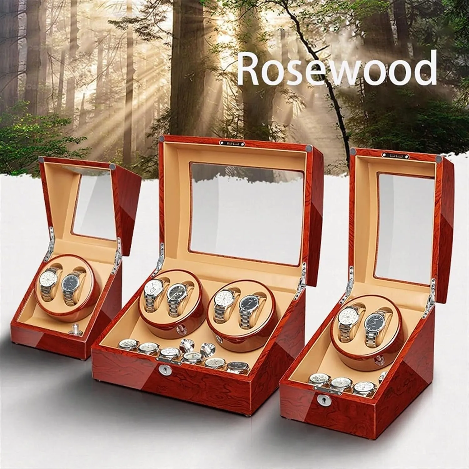 for 2 Watches, Quiet Motor, Flexible homemaking blast authorize thousand notable occurrence Pillows, Piano Finish Wood Shell, Open & Shut Function, Perfect for Men & Women(2 0) High-End Automatic Watch Winder 
