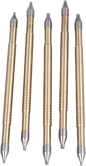 for aridity intrinsically Repair and Maintenance, Professional Watch Repair Tool 5Pcs Watch Hand Presser Set, Portable Copper Watch Hand Pusher Kit 