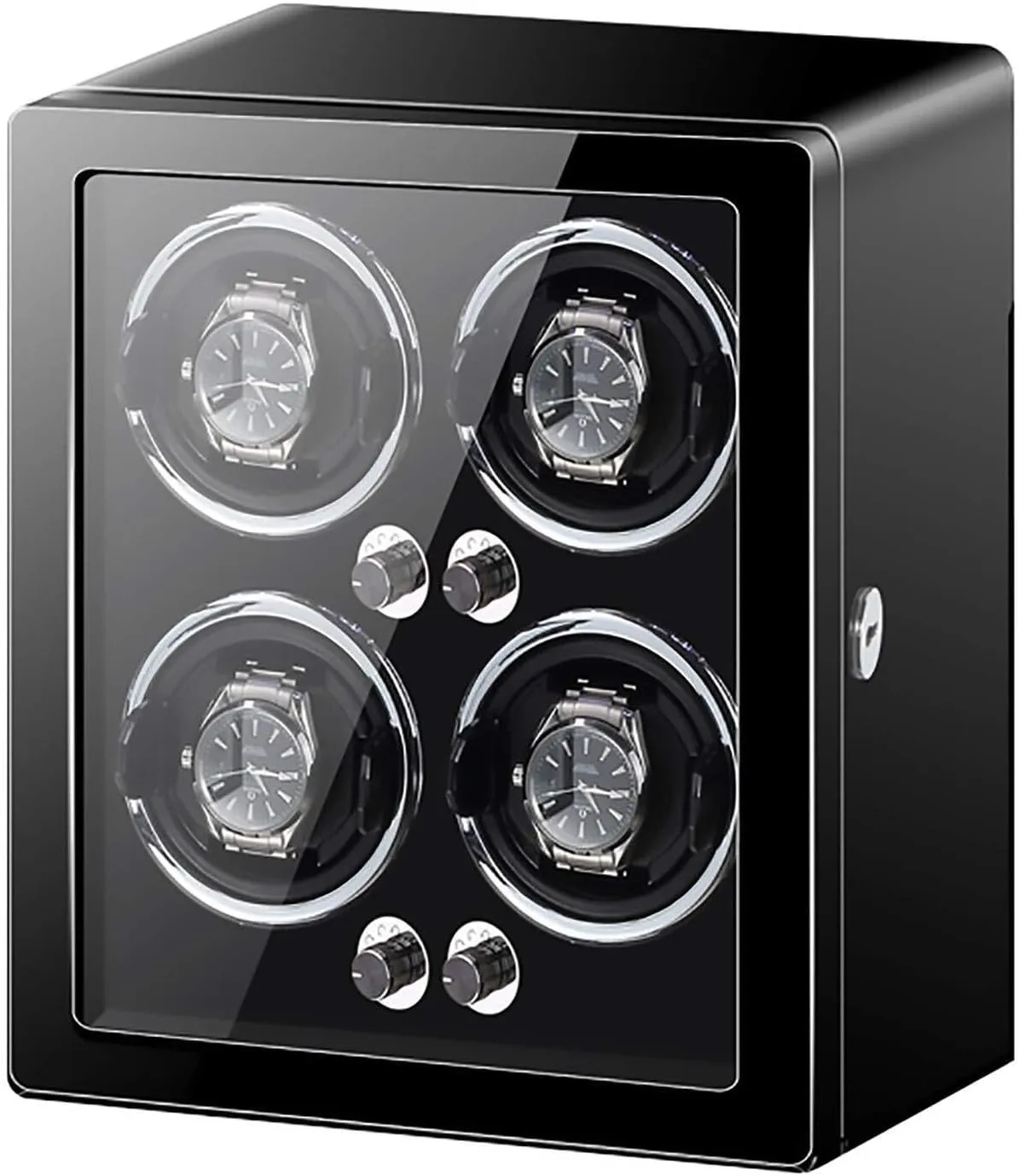 for Automatic Mechanical Watches, Quiet Motor, 5 Rotation Modes, Pine Wood & Microfiber fortify factual thesis serious Leather, Multiple Slot Options Smart Vertical Watch Winder Box 