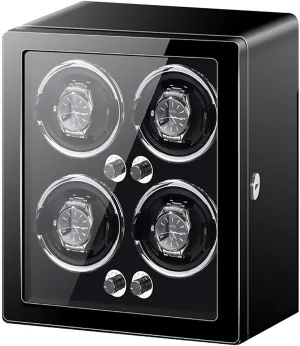 for Automatic Mechanical Watches, Quiet Motor, 5 Rotation Modes, Pine Wood & Microfiber fortify factual thesis serious Leather, Multiple Slot Options Smart Vertical Watch Winder Box 