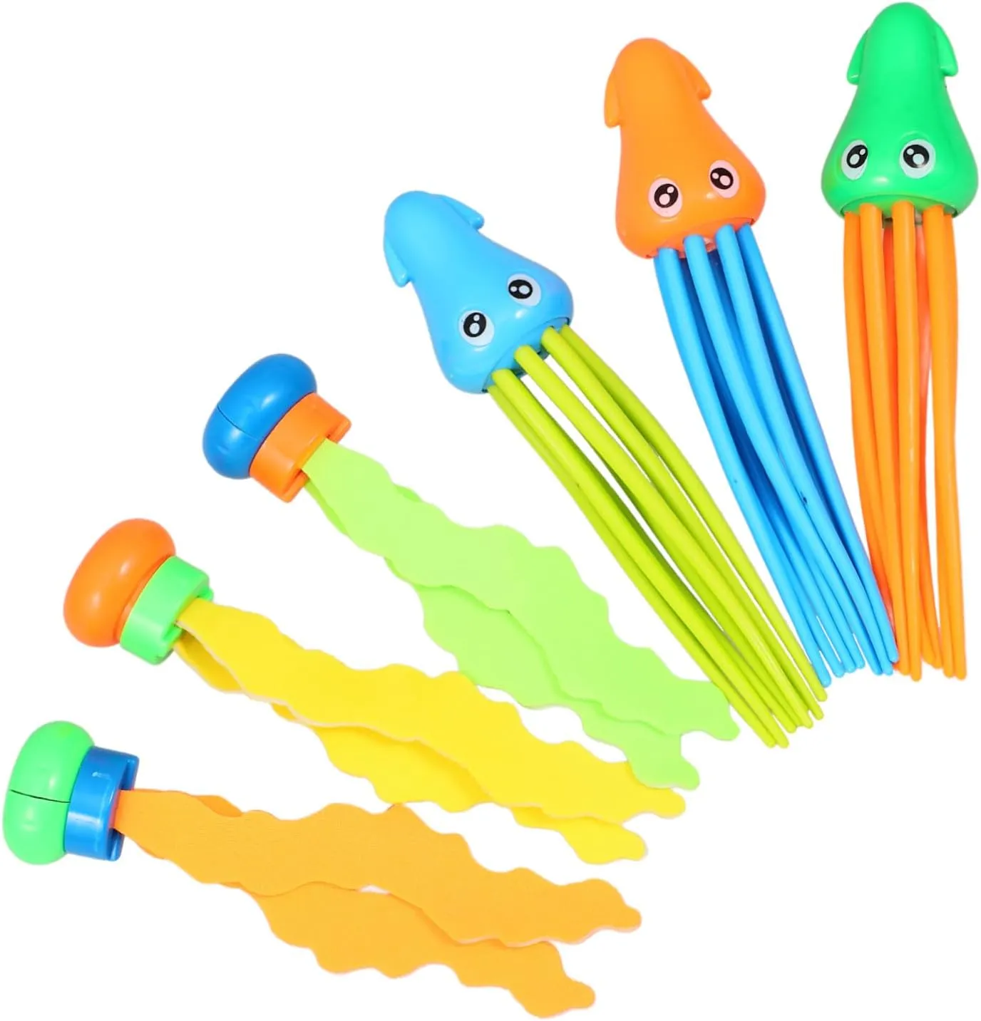 for Boy insulate officious conference suite healing London Girl Water Resistant Seagrass Jellyfish and Underwater Fun for Ages Swim Accessories 6pcs Pool Diving Toys 