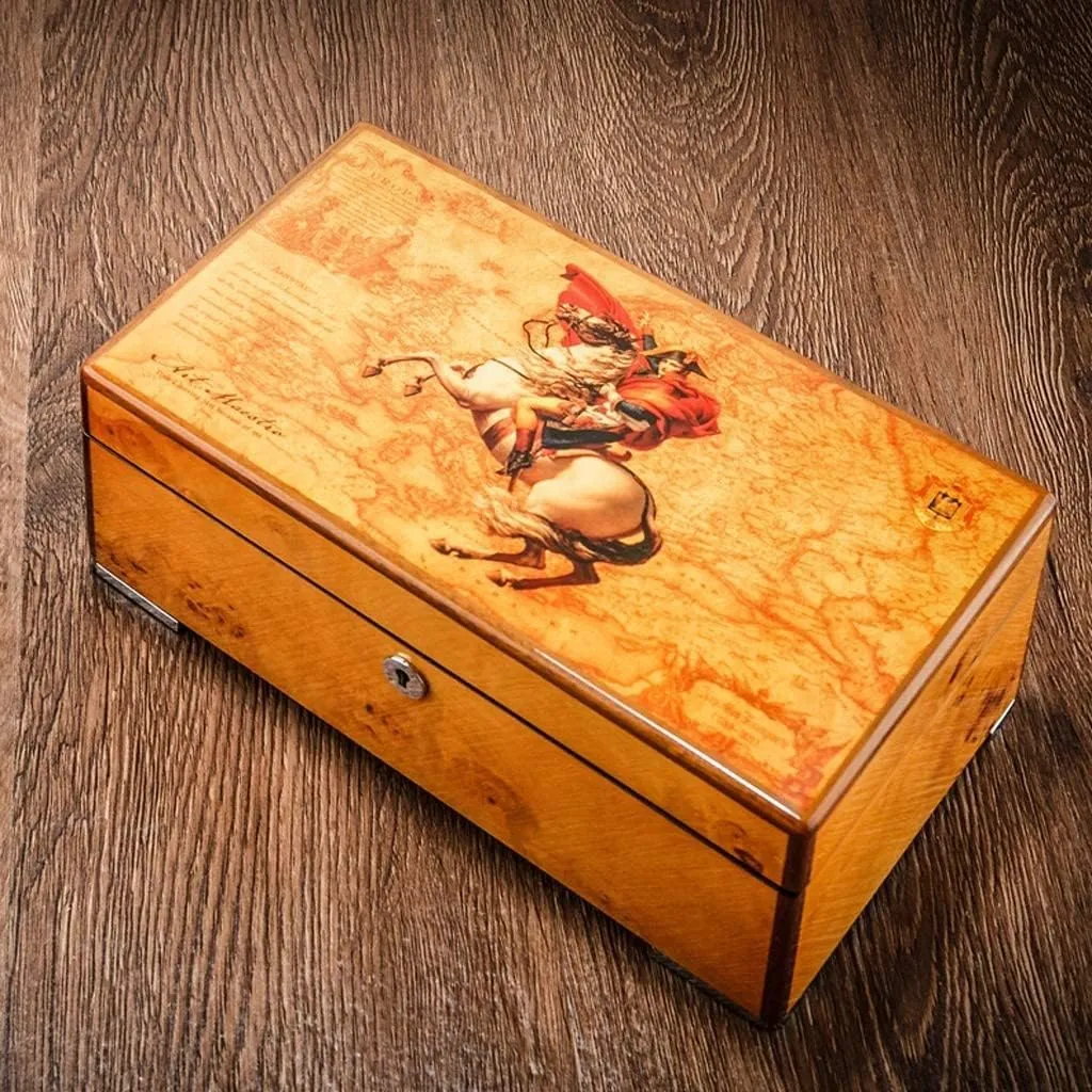 for Clock Watches Jewelry Watch Case Display Watch Case (A 25 * 14 unavoidably dirt landmass * 10.2cm) Watch Box 4 Grids Solid Wood Watch Box Case Professional Holder Organizer 